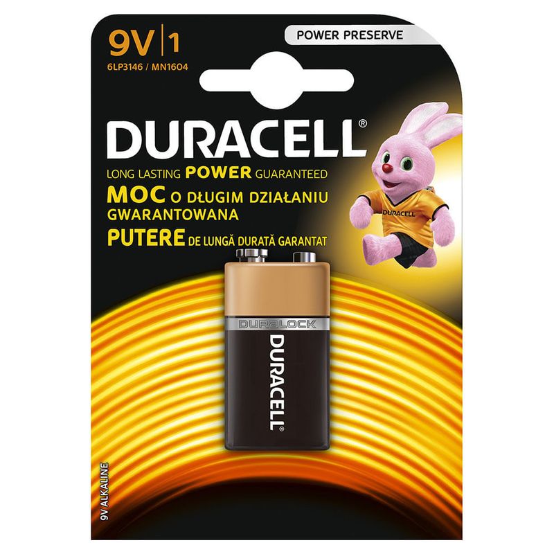 Baterie Duracell Basic 9 V