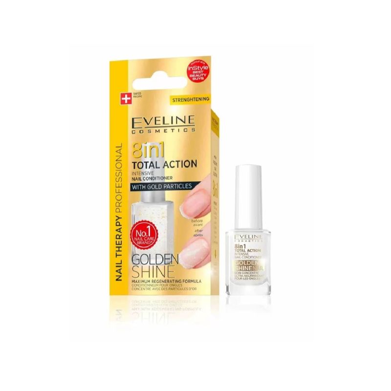 Tratament unghii nail golden 8in1 Eveline, 12ml