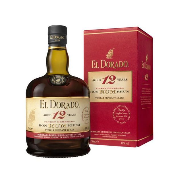 Rom El Dorado 12 YO, 40% alcool, 0.7 l