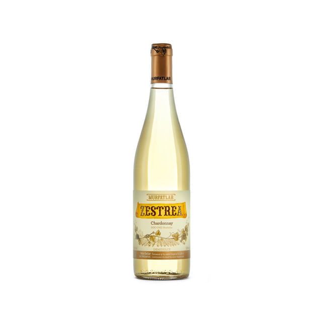 Vin alb demidulce Zestrea Chardonnay, 12% alcool, 0.75 l