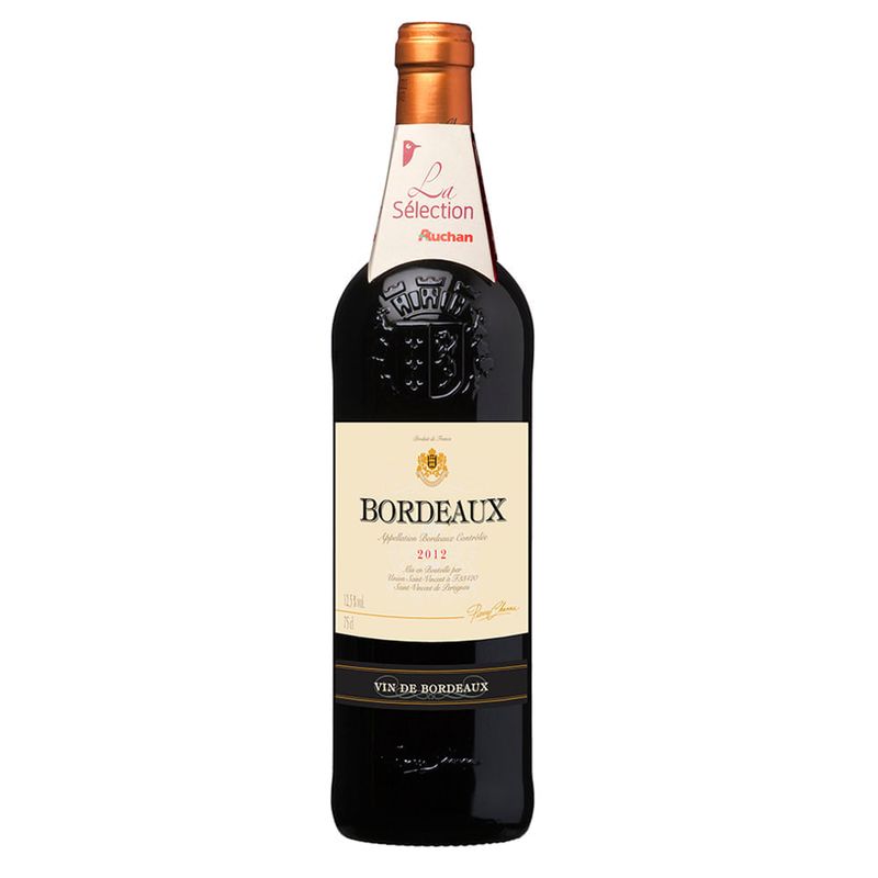 Vin Bordeaux Rouge Pierre Chanau 0.75 l, an 2012