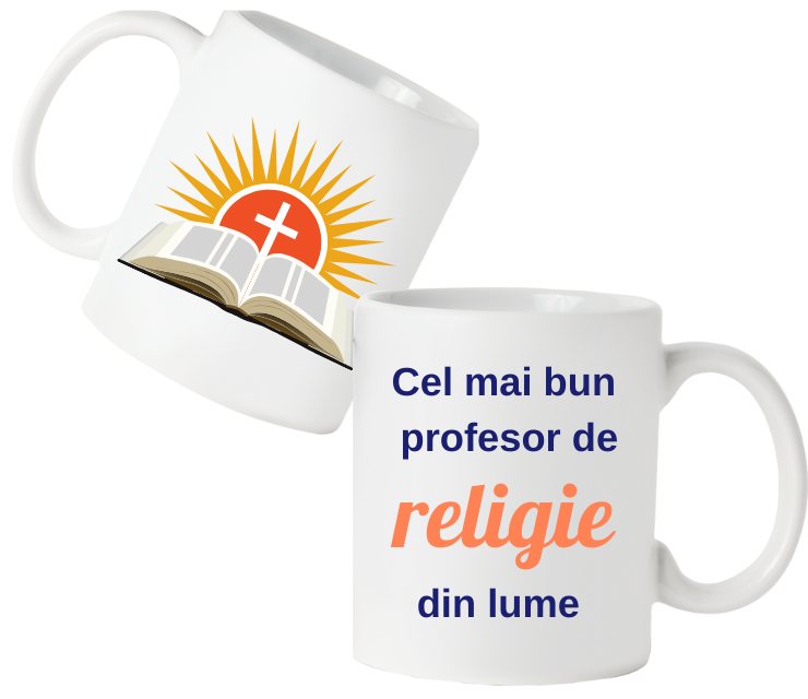 Cana personalizata pentru cel mai bun profesor de religie din lume COP20041