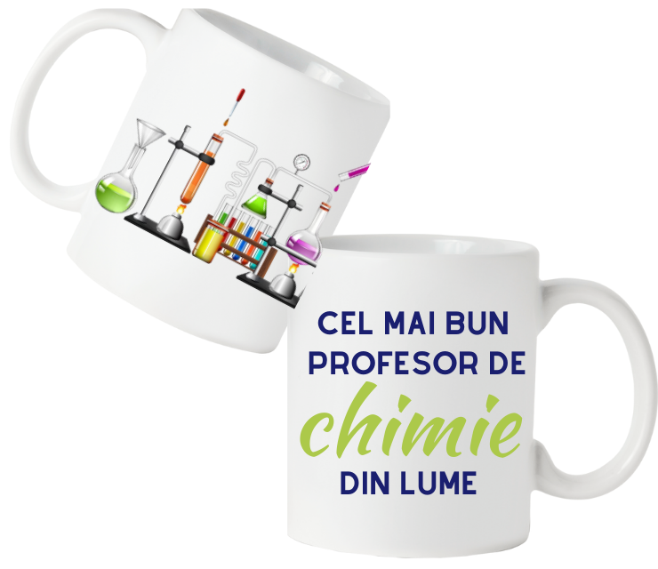 Cana personalizata pentru cel mai bun profesor de chimie din lume COP20047