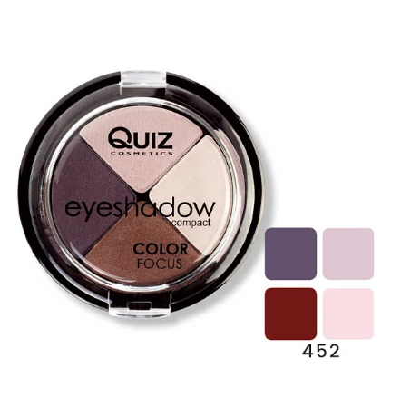 Fard Ochi Quiz Color Focus 4 culori ,   452
