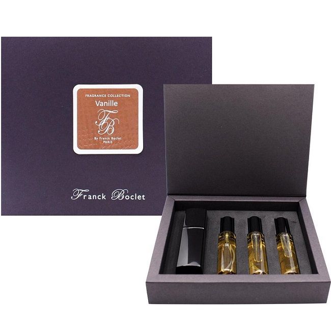 Set Apa de Parfum Franck Boclet Vanille 4x20ml, Unisex