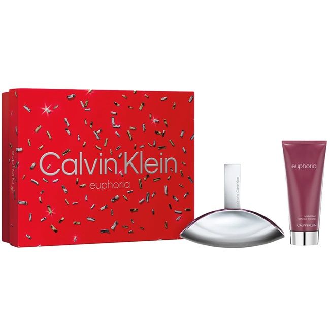 Set Apa de Parfum Calvin Klein Euphoria 50 ml + 100 ml Lotiune de corp, Femei