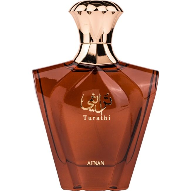 Apa de parfum Afnan Turathi Brown, Barbati, 90ml