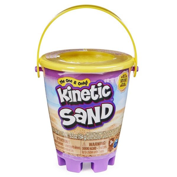 Set Kinetic Sand, Nisip Kinetic in Mini Galeata