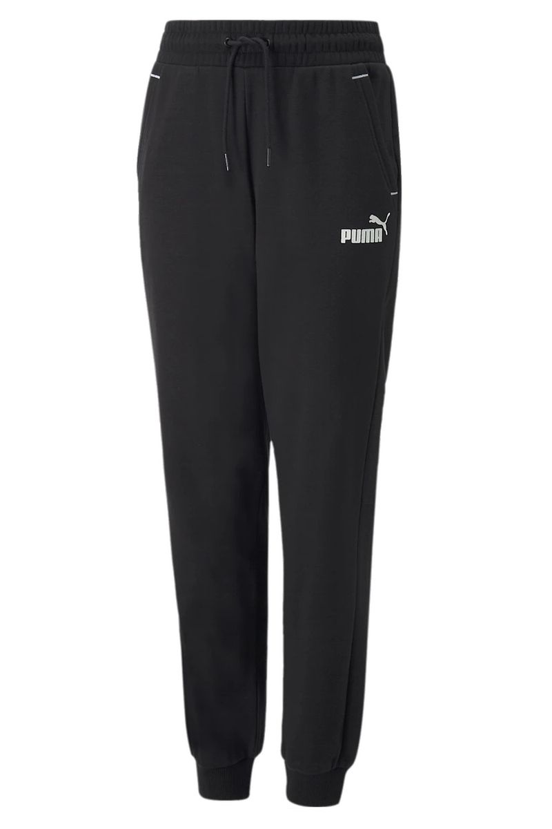 Pantaloni sport copii Puma Power Sweatpant Negru