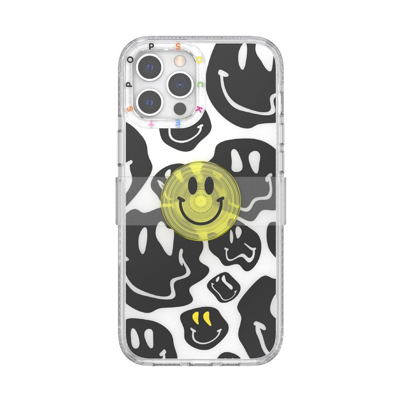 Popcase All Smiles, carcasa rezistenta la socuri, compatibil cu Iphone 12 / 12 Pro Max