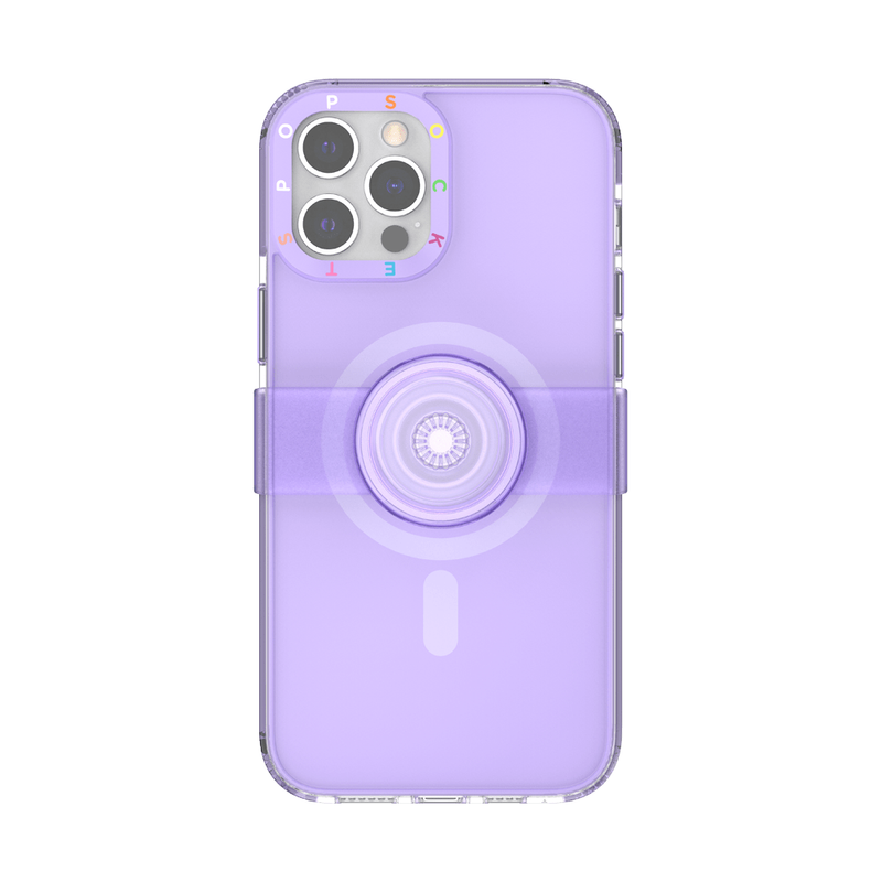 Popcase MagSafe Violet, carcasa rezistenta la socuri, compatibil cu Iphone 12 / 12 Pro Max