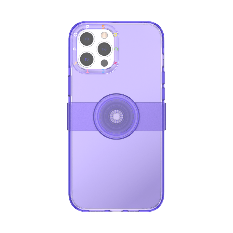 Popcase Purple Ice, carcasa rezistenta la socuri, compatibil cu Iphone 12 Pro Max
