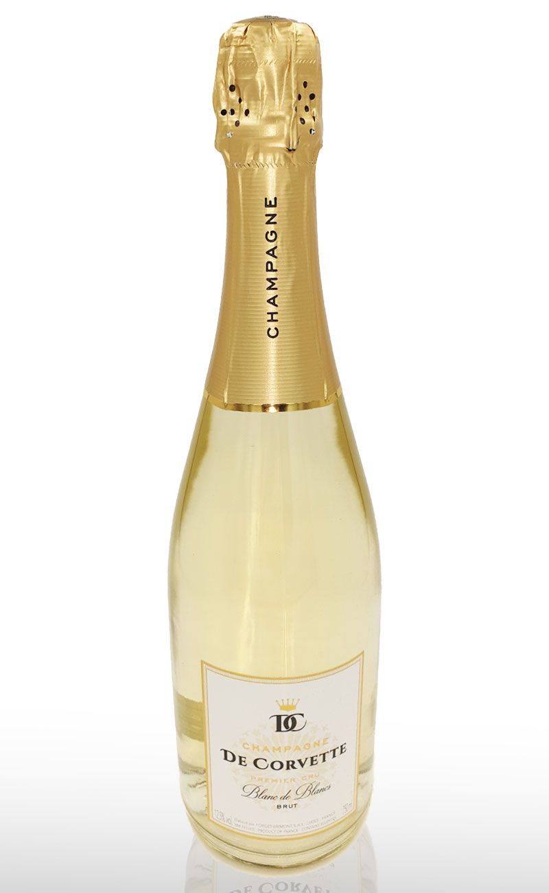 Champagne Blanc De Blanc Premier Cru Brut De Corvette