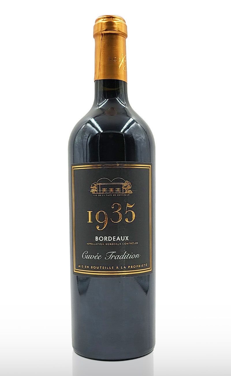 Vin rosu sec, Bordeaux Cuvee Tradition 1935