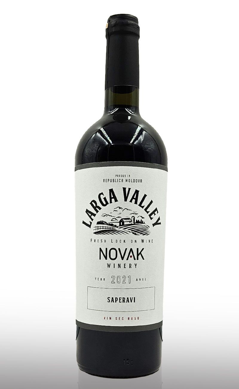 Vin rosu sec, Novak Saperavi