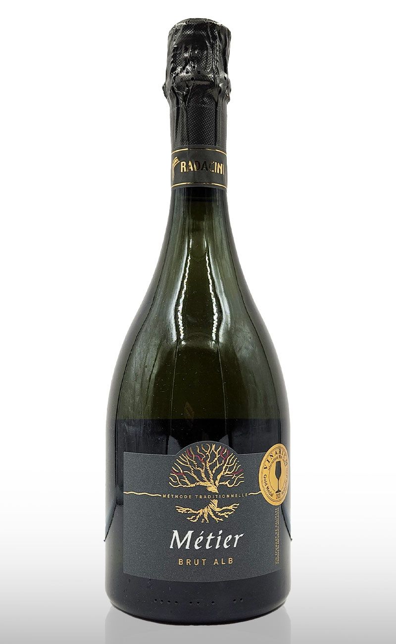 METIER SPUMANT BRUT METODA TRADITIONALA(CHARDONNAY/PINOT BLANC/SAUV.BLANC)