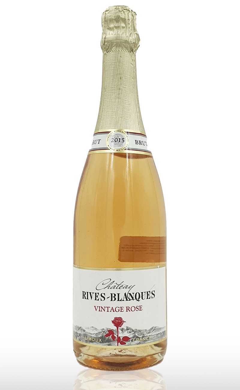 Vin Spumant Roze Rives Blanques, Cremant Limoux Vintage Rose