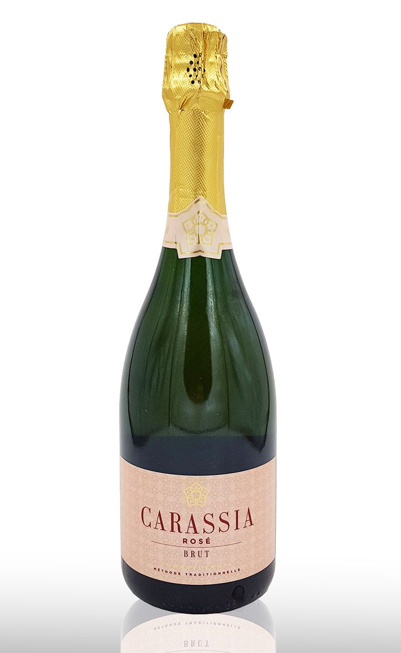 Vin spumant roze brut, Carastelec Carassia