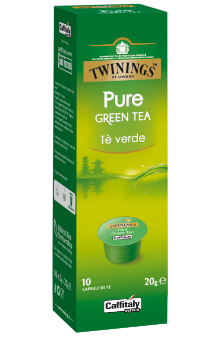 Capsule Ceai Caffitaly E'caffe  Pure Green Twinings 10 buc