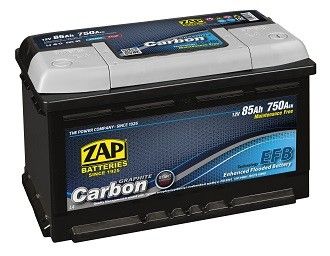 Baterie auto ZAP CARBON EFB Start &amp; Stop 85Ah
