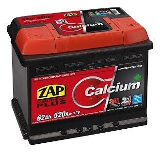 Baterie auto ZAP Plus 62Ah