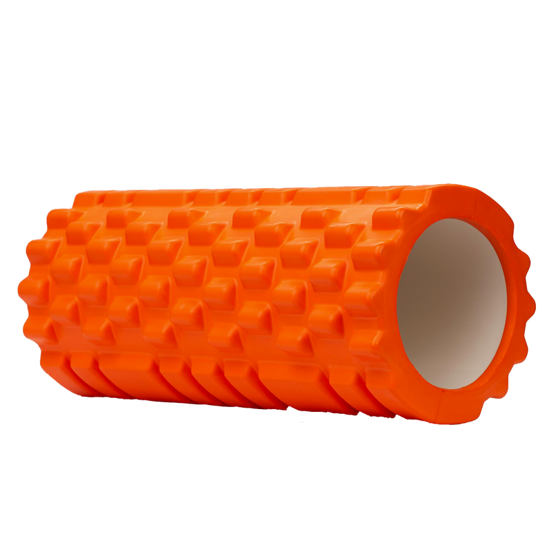 Rola masaj Foam Roller 33 cm portocaliu Orion