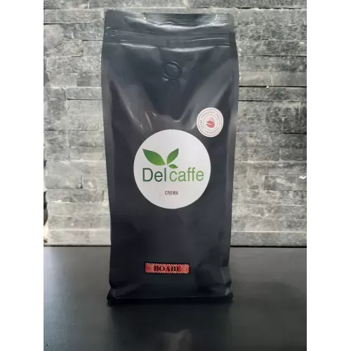 Cafea boabe DelCaffe Crema , 250gr, 50% ARABICA, 50% ROBUSTA