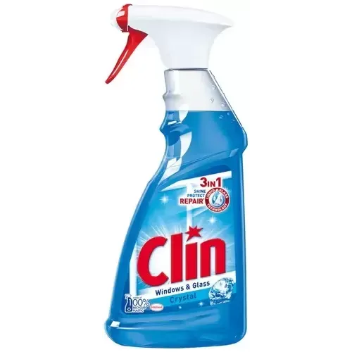 Detergent geamuri Clin Windows &amp; Glass Blue, 500 ml