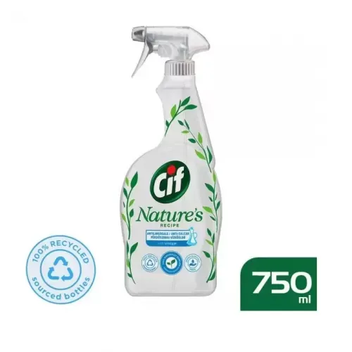 Spray anticalcar NATURE’S RECIPE 750 ml