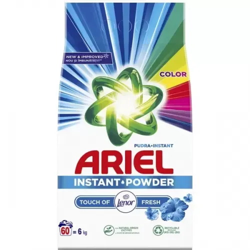 Detergent automat ARIEL Color Touch of Lenor, 6Kg, 60 spalari