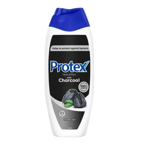 Gel de dus Protex Detox &amp; Pure Charcoal, 500 ml