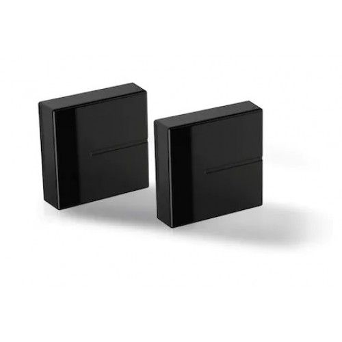 Sistem acoperire cabluri pentru suport TV de perete, Meliconi Ghost Cube Cover Black