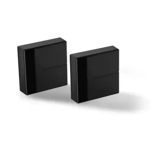 Sistem acoperire cabluri pentru suport TV de perete, Meliconi Ghost Cube Cover Black