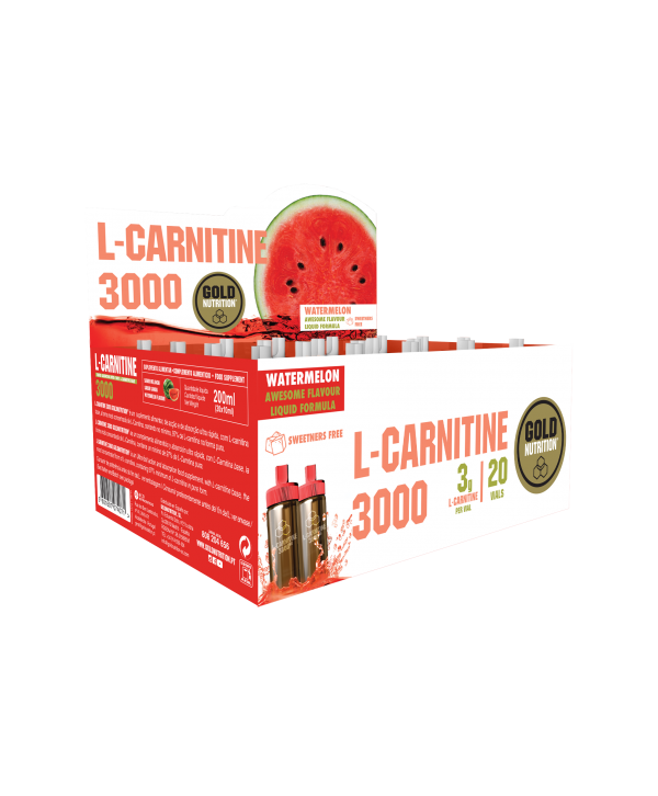 GoldNutrition L-Carnitina Pepene Rosu 3000 20 Dz